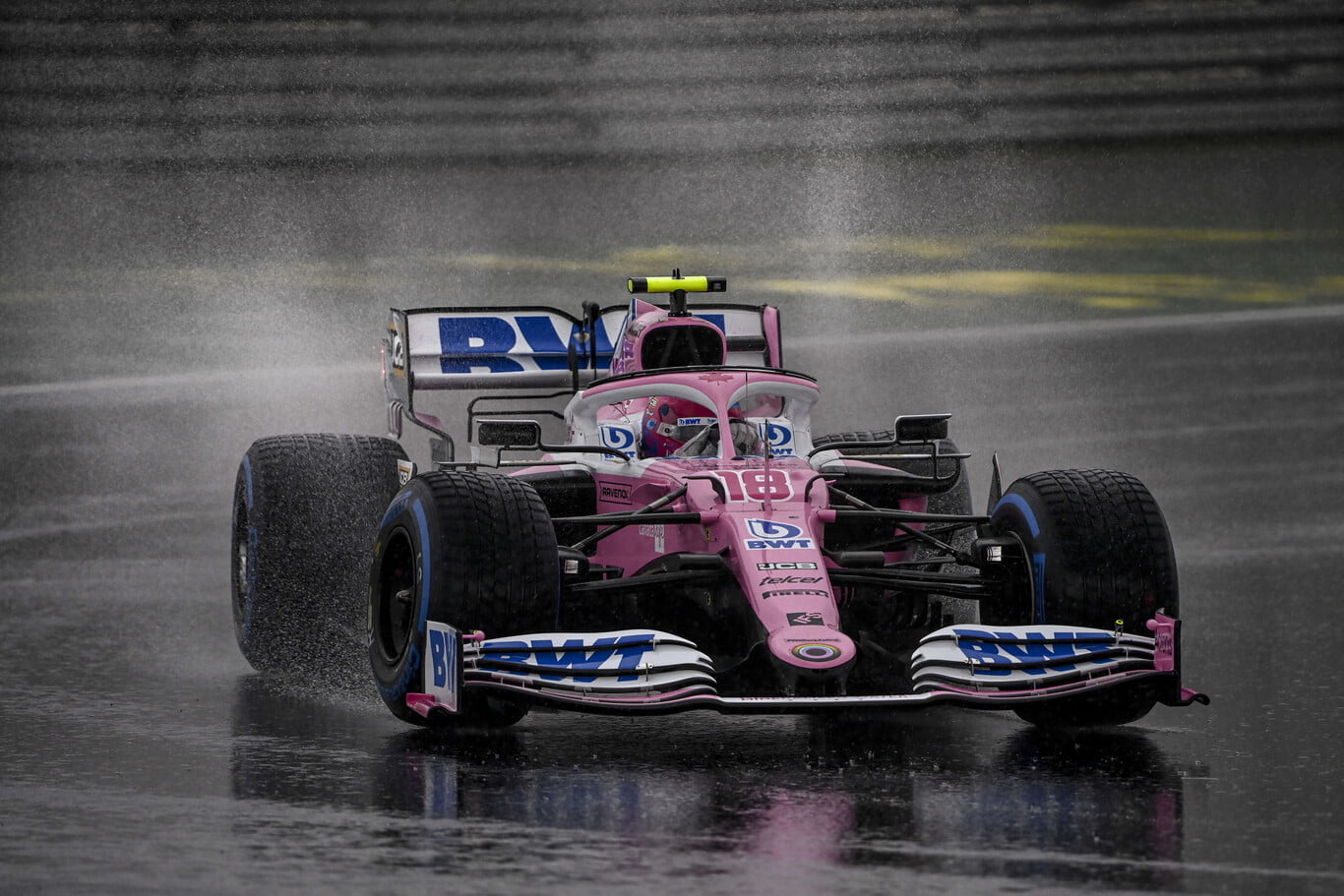 Pole en Fórmula 1 de Lance Stroll