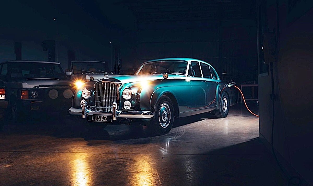 Bentley clásico y eléctrico