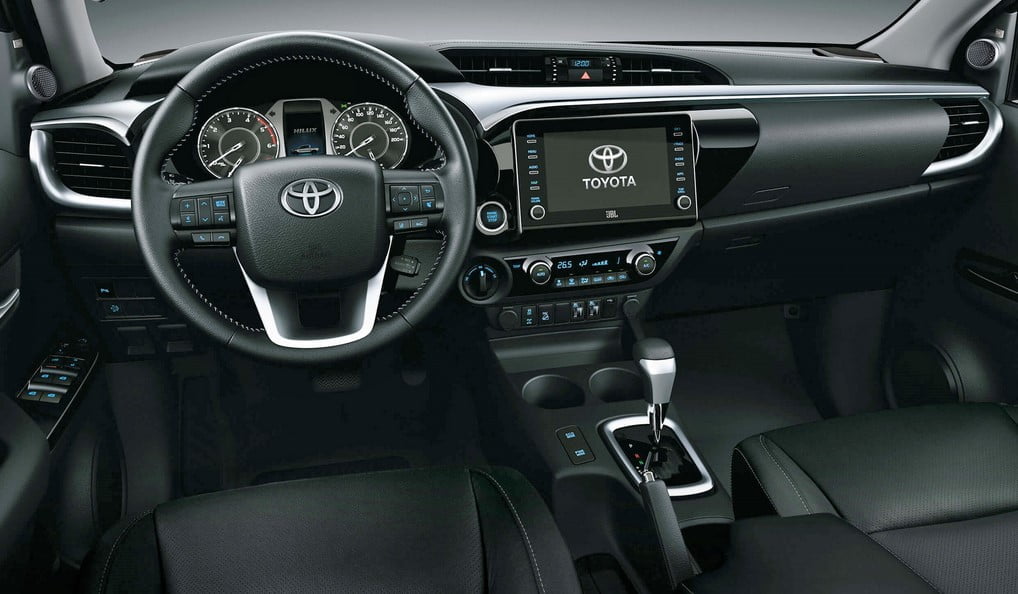 Interior Toyota Hilux 2021