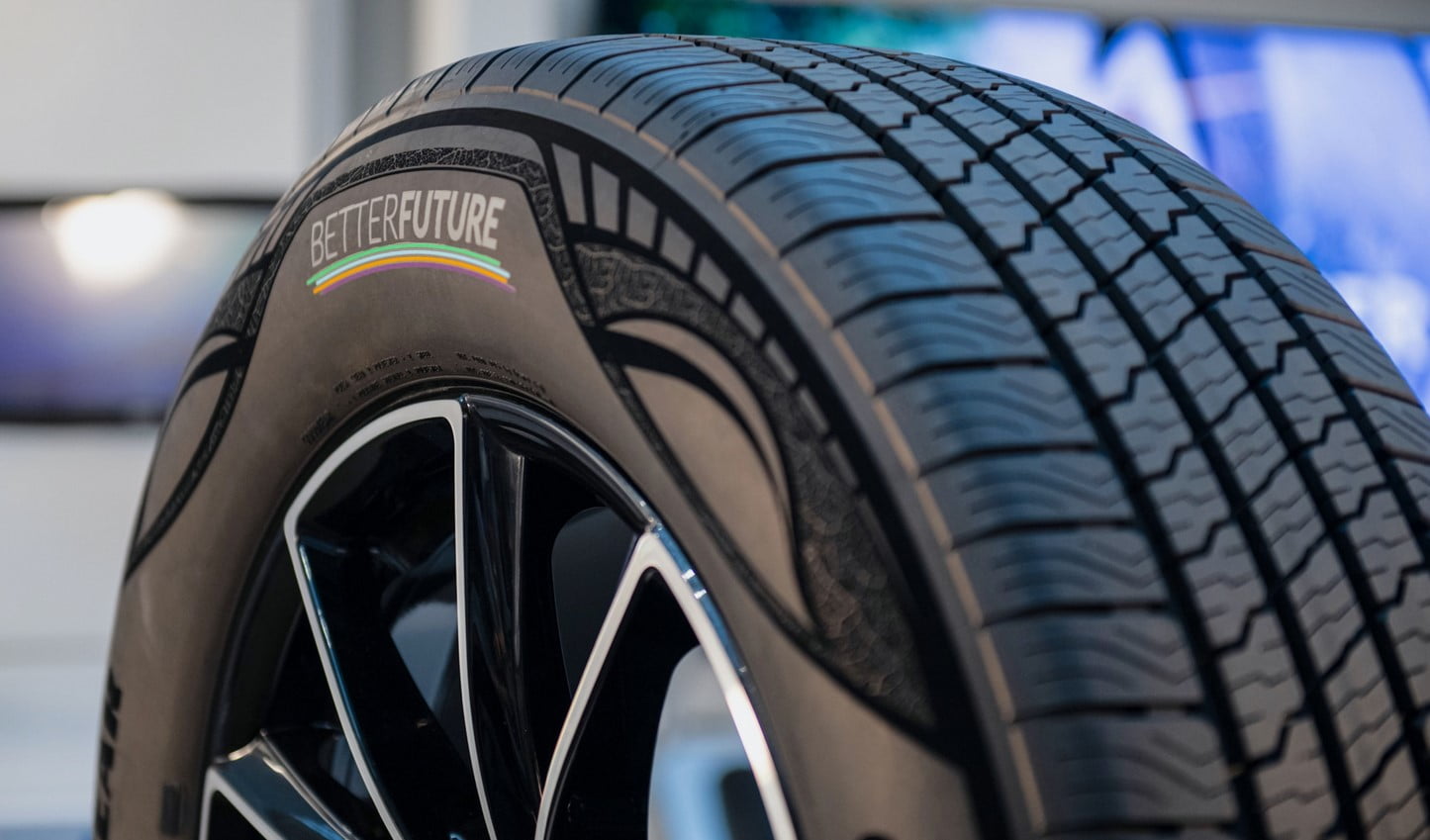 Goodyear lanza neumático que ahorra combustible con un 90% de materiales sostenibles