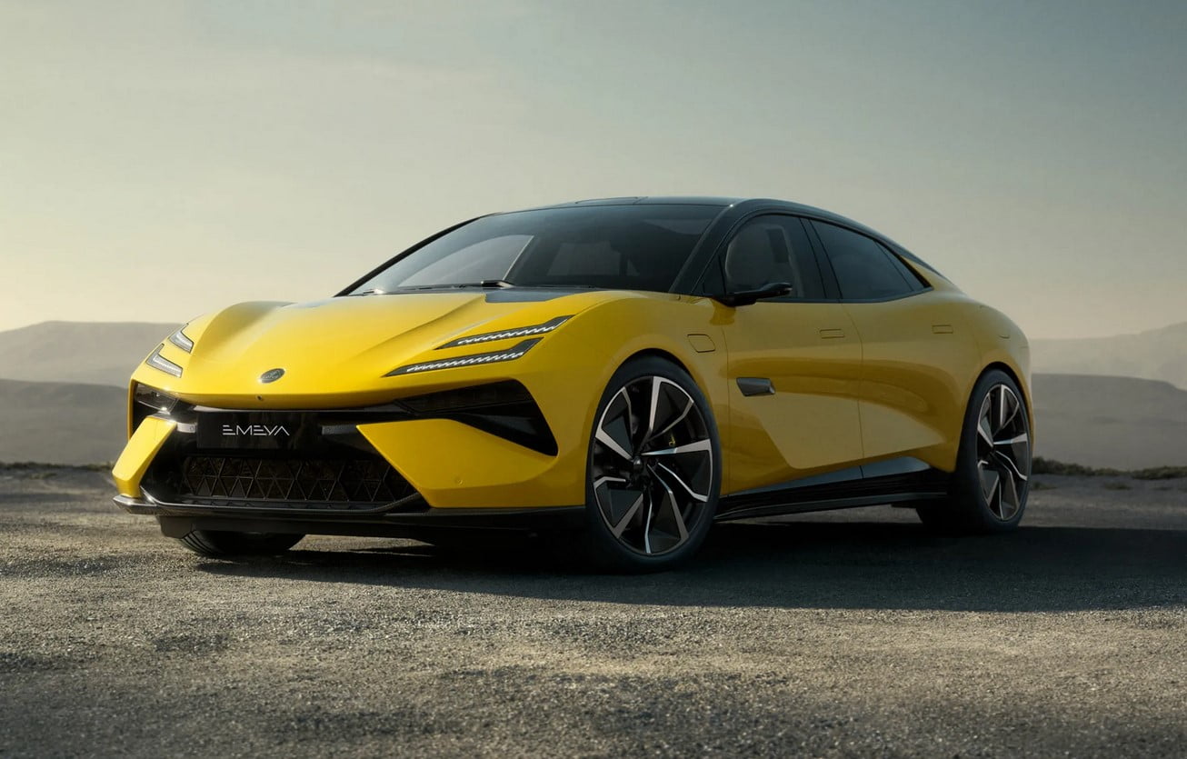 El Lotus Emeya EV 2025 se enfrentará al Taycan y al Model S Plaid