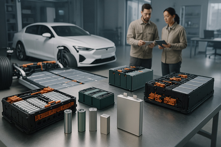 Tipos de baterias para vehiculos electricos