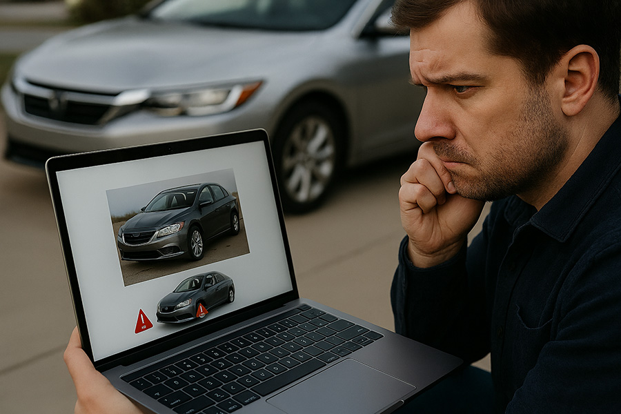 Estafas compra autos online